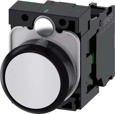 Obrázok produktu pre Siemens 3SU1100-0AB60-1BA0, IP67, IP69K, 2,23 cm, 60 mm, 100 mm, 60 mm, 48 g