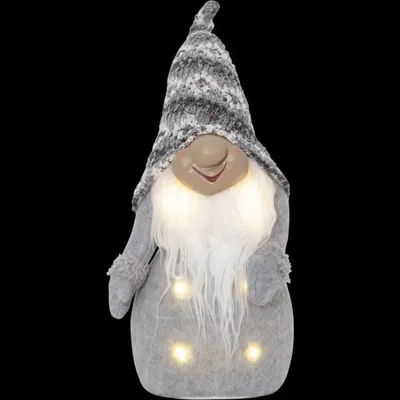 Image de Star Trading Figurine en tissu à LED "Joylight", Père Noël