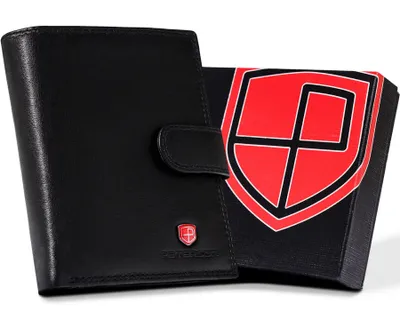 Obrázok produktu pre Peterson Pánska kožená peňaženka Coaststokerath čierna One size