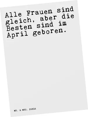 Produktbild von Mr. & Mrs. Panda Postkarte Alle Frauen sind gleich,... - Weiß - Geschenk, Sprüche, Geburtstagsgeschenk, Grußkarte, Postkarten, Fotokarte, Geburtstag, Ansichtskarten