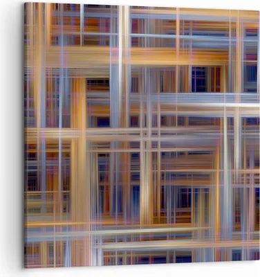 Produktbild von Bild auf Leinwand - Leinwandbild - Abstraktion modern - 50x50cm - Wand Bild - Wanddeko - Wandbilder - Leinwanddruck - Bilder - Kunstdruck - Wanddekoration - Leinwand bilder - Wandkunst - AC50x50-3430