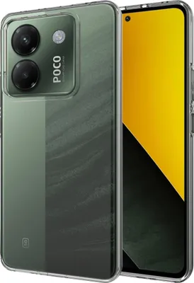 Image de Cazy Coque compatible avec Xiaomi Poco M7 Pro Coque en Silicone – Coque Flexible – Transparent