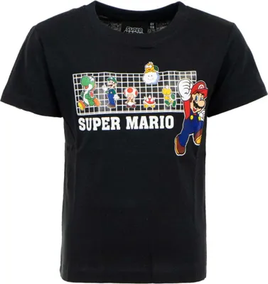 Produktbild von Super Mario kurzarm Kinder T-Shirt Baumwolle – 98