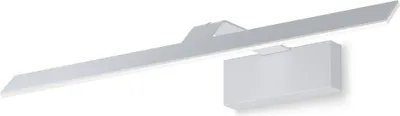 Immagine prodotto di Lampada a specchio LED Metallo 4000 K luce bianca neutra 800 lm H: 5,5 cm Bianco allungato Lampada da parete moderna Bagno