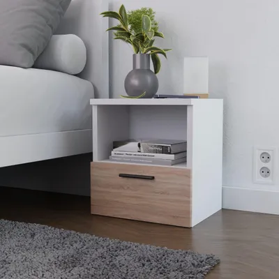 Immagine prodotto di Comodino con cassetto e ripiano