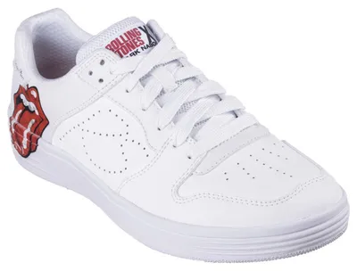Image de Skechers Herren Palmilla ROLLING STONES MARQUEE Sneaker 210748 WHT , Taille:45 EU