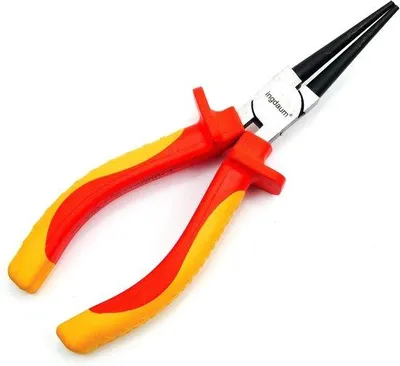 Produktbild von Famanu Rundzange 6 Zoll, isoliert bis 1000 V - ergonomischer Griff