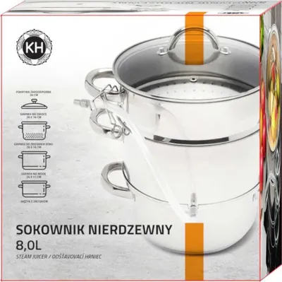 Produktbild von 8L Induktions-Saftkocher für hausgemachte Säfte, KONIGHOFFER
