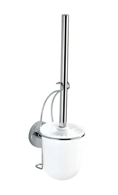 Produktbild von WENKO WC Garnitur Toiletten Bürsten Klo Halter Bürste Bad MILAZZO ohne bohren