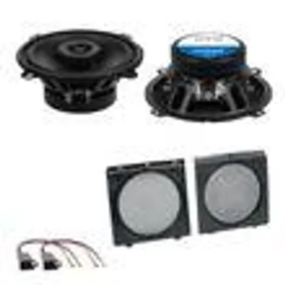 Produktbild von Crunch GTS52 Lautsprecher 13 cm Koaxial 3 Ohm Einbauset für Golf 2 Türen vorne