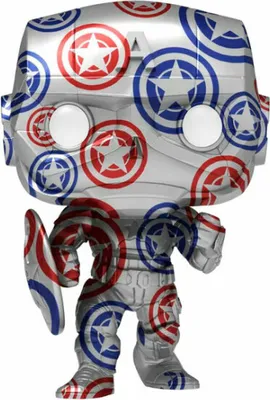 Produktbild von Funko Pop Marvel: Avengers 2020 Game - 32 Captain America Art Series (special Edition) 9 Cm
