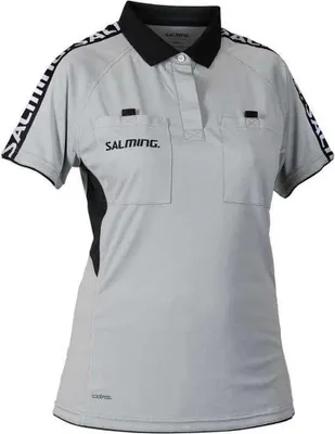 Produktbild von Salming Referee Kurzarm-poloshirt Grau S Damen Grau S