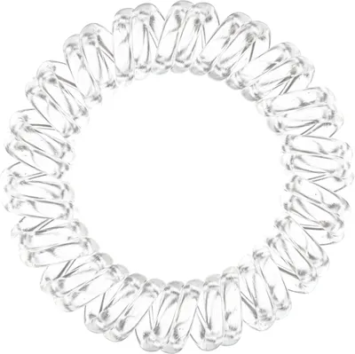 Zdjęcie produktu dla invisibobble Extra Hold Crystal Clear, Wstążka do włosów, Przezroczysty, Monochromatyczny, Dorośli, 3 szt.
