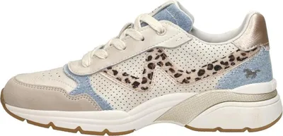 Image de Mustang Sneakers Laag Sneakers Laag - Beige - Maat 41