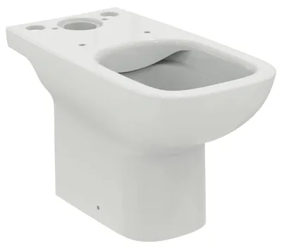 WC Tiefspüler spülrandlos RimLS+ oval 360x665x400 mm weiß