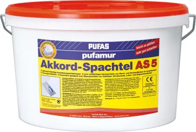 Produktbild von Pufas Pufamur Akkordspachtel 15kg 33705000