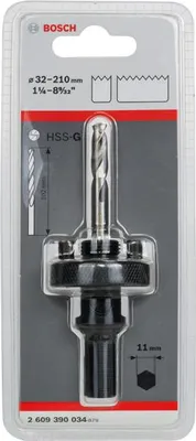 Produktbild von Sechskant-Steckdosenadapter für Lochsägen mit 32 bis 210 mm