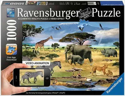 Obrázek produktu pro Ravensburger 19305, 1000 kusů, Zvířata, 14 rok/roky