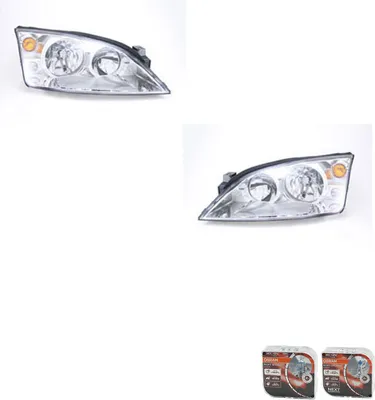 Immagine prodotto di Johns, Fari + Osram Night Breaker Laser adatto a Ford Mondeo 01 00-07Set L R 1126632 1134573 1435624 1144909 1349894 1S7113006SA 1S7113006S