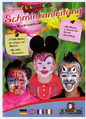 Produktbild von Schminkanleitung mit 19 Masken