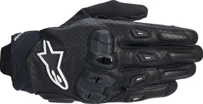 Produktbild von Alpinestars Sp X 7 perforierte Motorrad Handschuhe, schwarz/weiß, XL