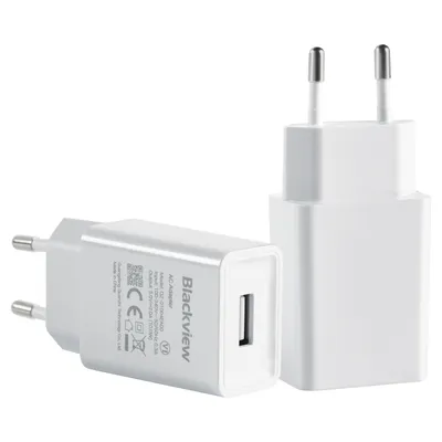 Produktbild von Blackview 10W USB Ladegerät, Schnellladegerät, USB-A-Netzadapter ,USB Adapter Ladestecker Kompatibel mit für Blackview/Samsung Galaxy/iPhone/Tablets