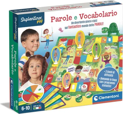 Produktbild von Clementoni Sapientino Più 16595 Brettspiel Bildend
