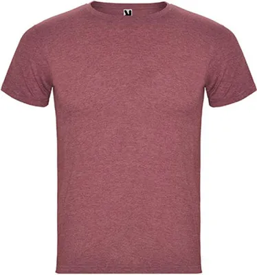Produktbild von Roly CA6660 | Herren Fox T-Shirt, Single-Jersey - Farbe: Heather Garnet Red 256 - Größe: L