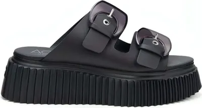 Produktbild von AGL Damen Hausschuhe D642071PQKO0371013 Farbe: Schwarz Größe: 36