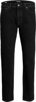 Image de Jack & Jones Slim Fit Jeans pour hommes en noir noir 1350-00-01236