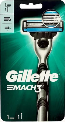 Image de Gillette Rasoir Mach 3 avec1 lame