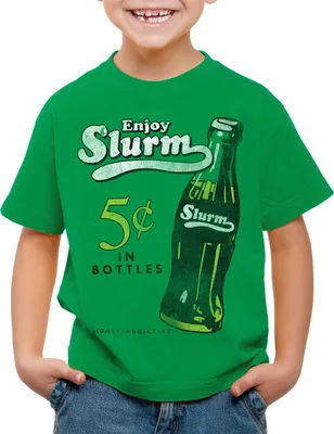 Produktbild von A.N.T. Slurm Kinder T-Shirt Fry Bender Prof. Farnsworth Planet Express