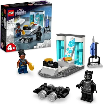 Produktbild von LEGO 76212 Marvel Shuris Labor, Black Panther zum Bauen mit Minifiguren