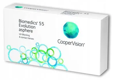 BIOMEDICS 55 Evolution 6 szt. BC 8.9 MOC -9,00