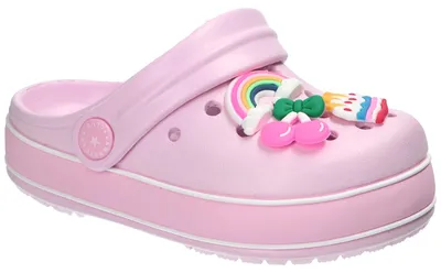 Produktbild von American Club NH216, Kinder Clogs EVA leicht Badeschuhe mit Ansteckern bequem, Pink 25