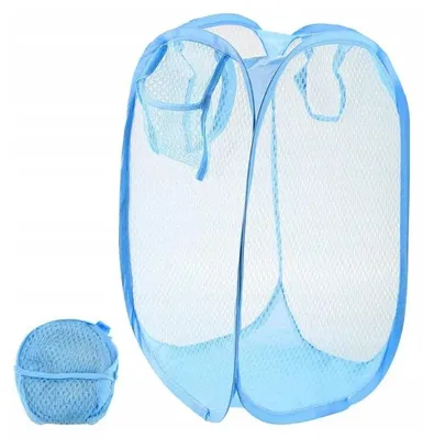 Produktbild von Verk 01607 Faltbarer Wäschekorb, blau