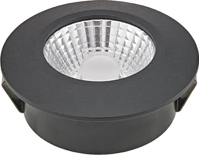 Produktbild von SIGOR Einbauleuchte Diled 5W 280lm 2700-2100K Downlight schwarz 36° dimmbar