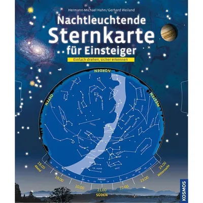 Zdjęcie produktu dla Nachtleuchtende Sternkarte für Einsteiger
