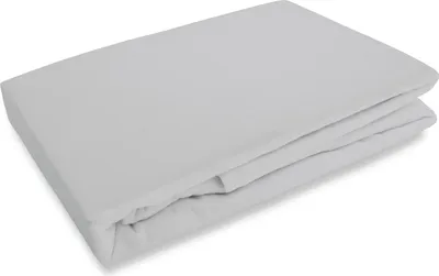 Produktbild von Bettlaken, Flanell-Spannbettlaken 90x200 Hellgrau