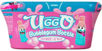 Image de Uggo Bubblegum 200g – Chewing-gum fruité au goût intense de bubblegum