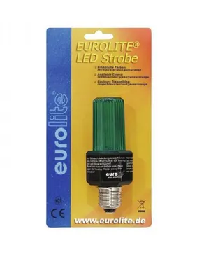 Produktbild von EUROLITE LED Strobe E-27 grün