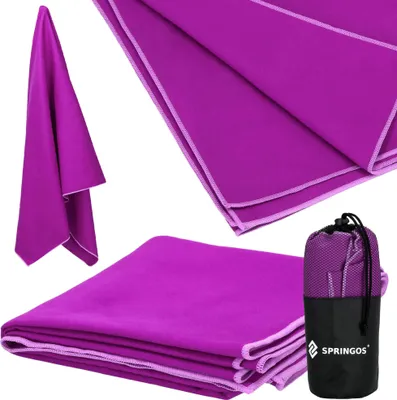 Zdjęcie produktu dla Ręcznik plażowy z mikrofibry 75 x 150 cm Ultralekki, szybkoschnący ręcznik z torbą na plażę Lekki koc plażowy Poduszka do siedzenia idealna na wakacje
