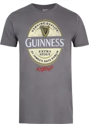 Produktbild von Guinness - T-Shirt für Herren TV1351 (M) (Anthrazit)