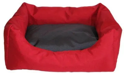 Produktbild von Best For Pets Rot-Anthrazit Hundebett 40x50cm mit Qualität Easy