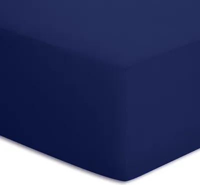 Produktbild von Bassetti Jersey-Elasthan Spannbetttuch 90x190 cm - 100x220 cm marine