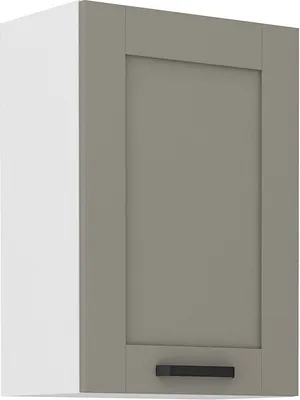 Produktbild von Küchenhängeschrank LAILI – Breite 50 cm, hellgrau / weiß