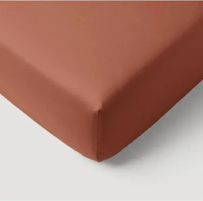 Zdjęcie produktu dla Spannbettlaken - P'TIT DODO - 60 x 120 cm - Jersey - Tomette