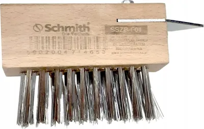 Zdjęcie produktu dla SCHMITH® Szczotka do kostki brukowej Skrobak do fug Szczotka druciana do kostki brukowej Ręczna szczotka druciana Skrobak Szczotka stalowa