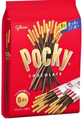 Produktbild von Pocky Original Share Pack - Schokoladengeschmack - 88g - Süßigkeit - Japanische Spezialität