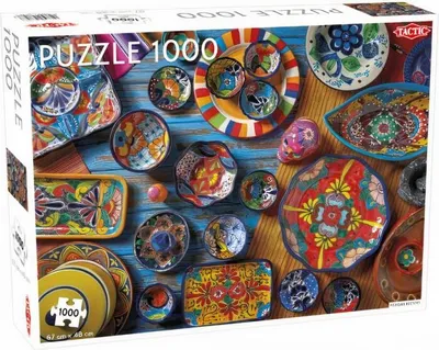 Produktbild von Tactic Lover's Special: Mexican Pottery - 1000 pcs, 1000 Stück(e), Kunst, 9 Jahr(e)
